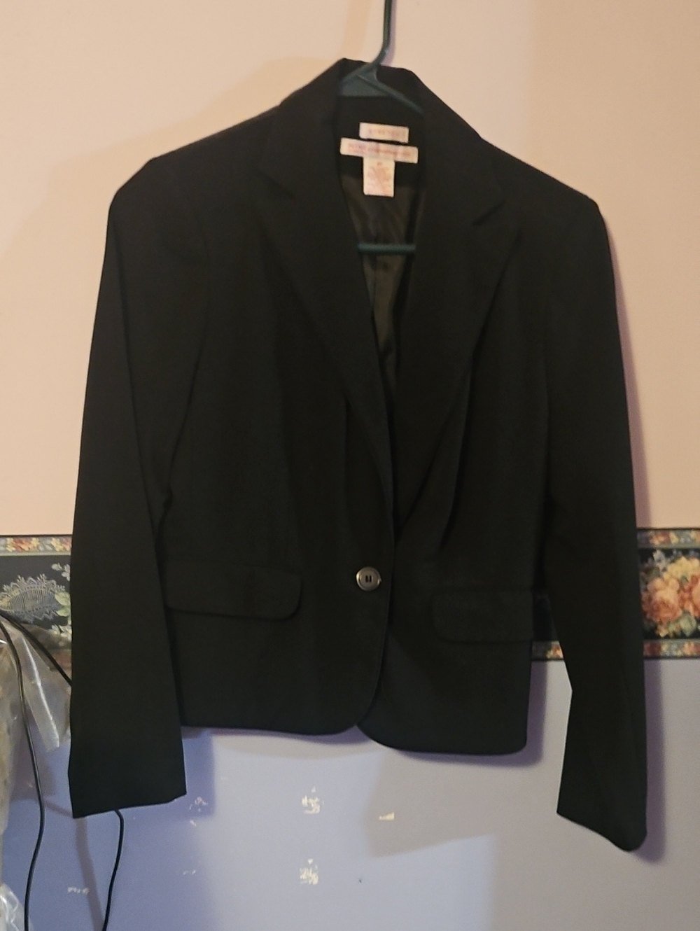 Nine & Co. Black Single-Button Women's Blazer
